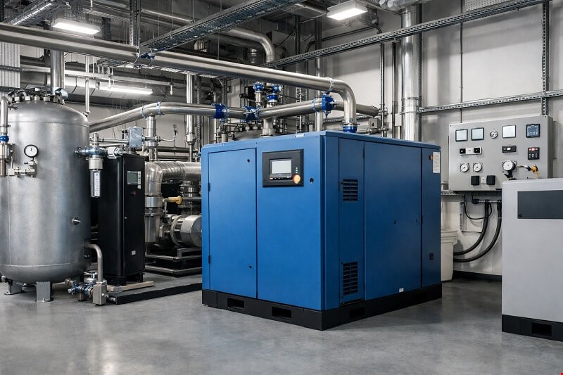 What Is a Rotary Screw Compressor? Working Principle, Advantages, and Industrial Applications
