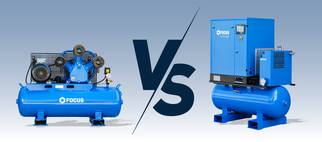 Rotary Screw Compressor vs. Piston Compressor: A Guide to Choosing the Right One for Your Business